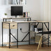 Skrivebord Sonoma eik 120 x 79 x 86,5 cm Konstruert tre