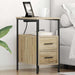 Nattbordskap Sonoma eik 30 x 48 x 61 cm Konstruert tre