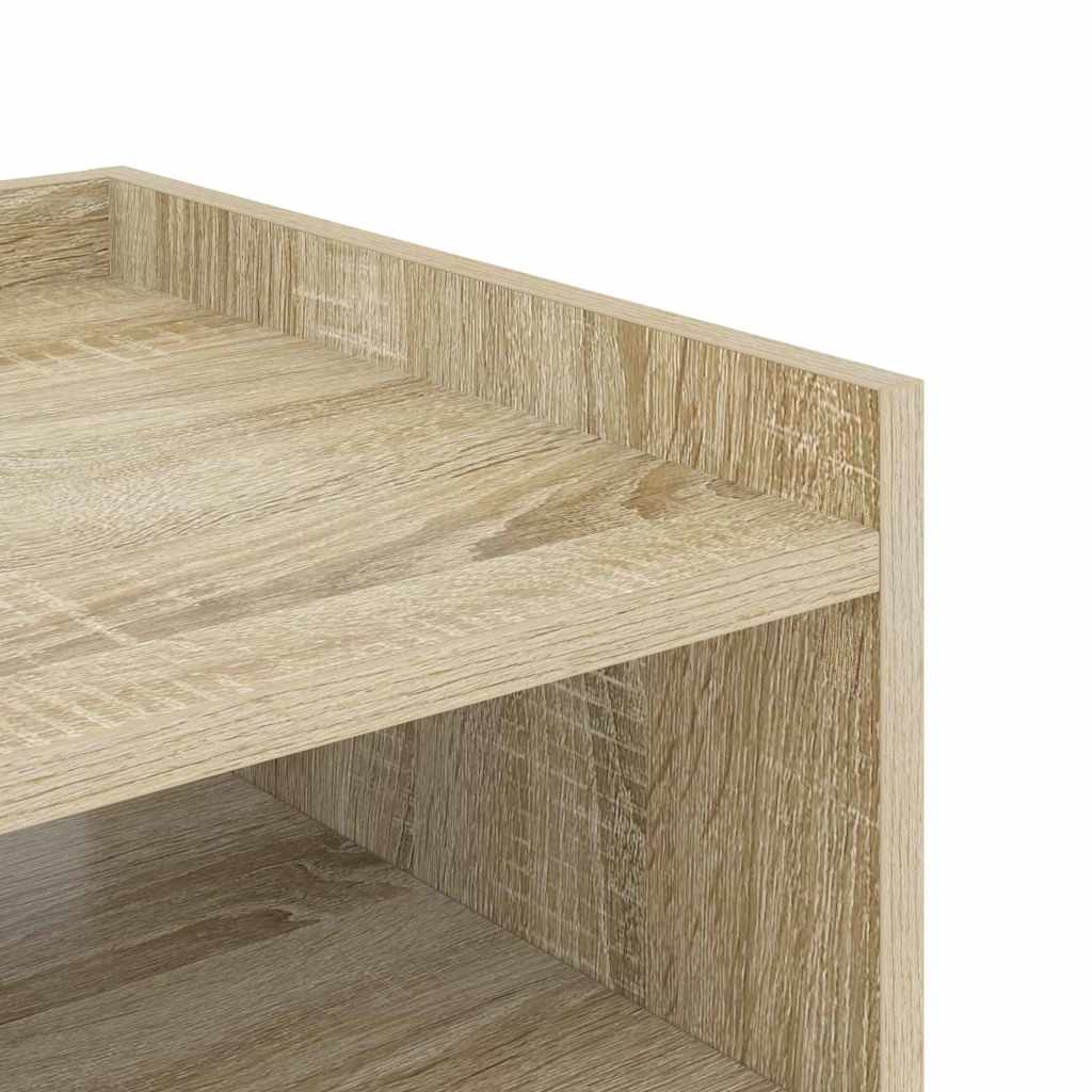 Nattbordskap Sonoma eik 40 x 40 x 61 cm Konstruert tre