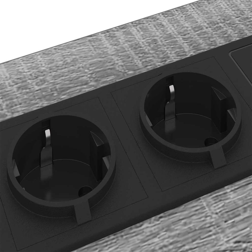 Nattbordskap Grå sonoma 42 x 41 x 61 cm Konstruert tre