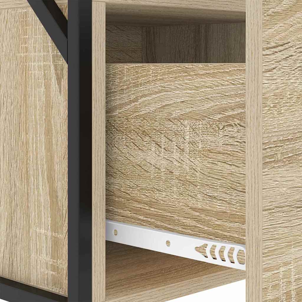 Nattbordskap Sonoma eik 40 x 31 x 60 cm Konstruert tre