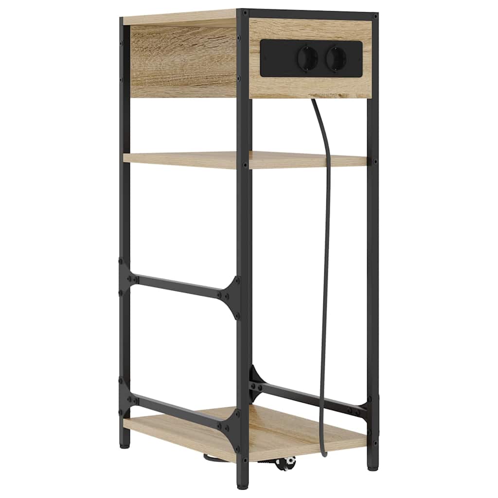 Nattbordskap Sonoma eik 40 x 27 x 76 cm Konstruert tre