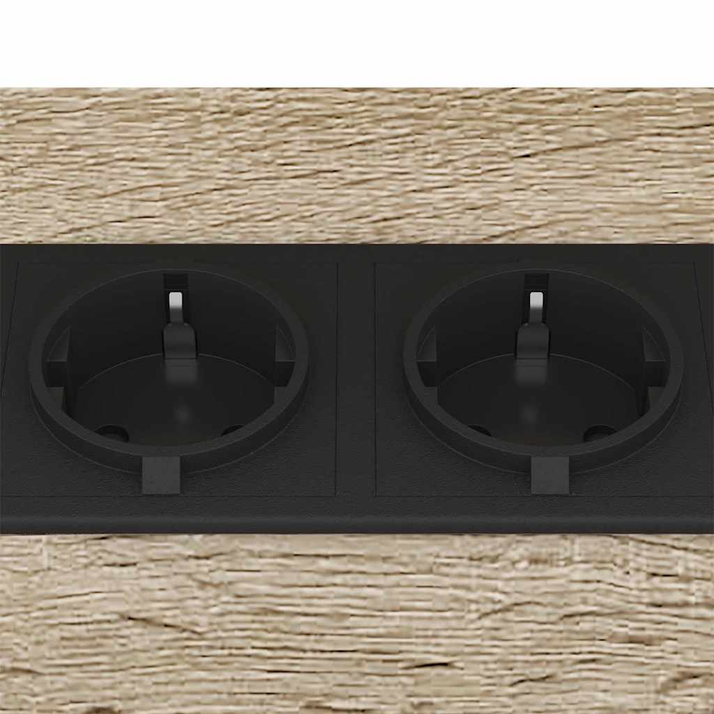 Nattbord Sonoma eik 38 x 30 x 48 cm Konstruert tre