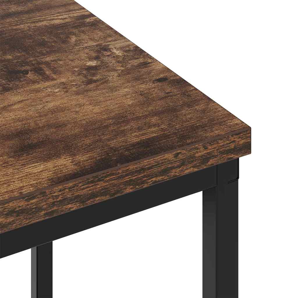 Nattbord Røkt eik 38 x 30 x 48 cm Konstruert tre