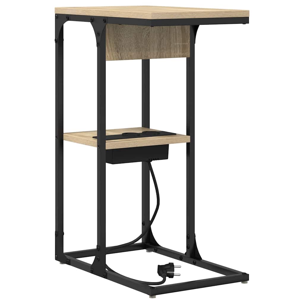 Nattbordskap Sonoma eik 41,5 x 26 x 60,5 cm Konstruert tre