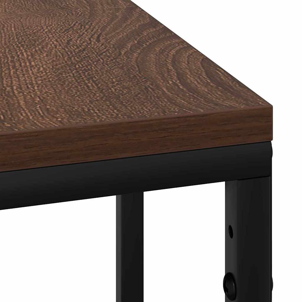 Nattbordskap Brun Eik 41,5 x 26 x 60,5 cm Konstruert tre