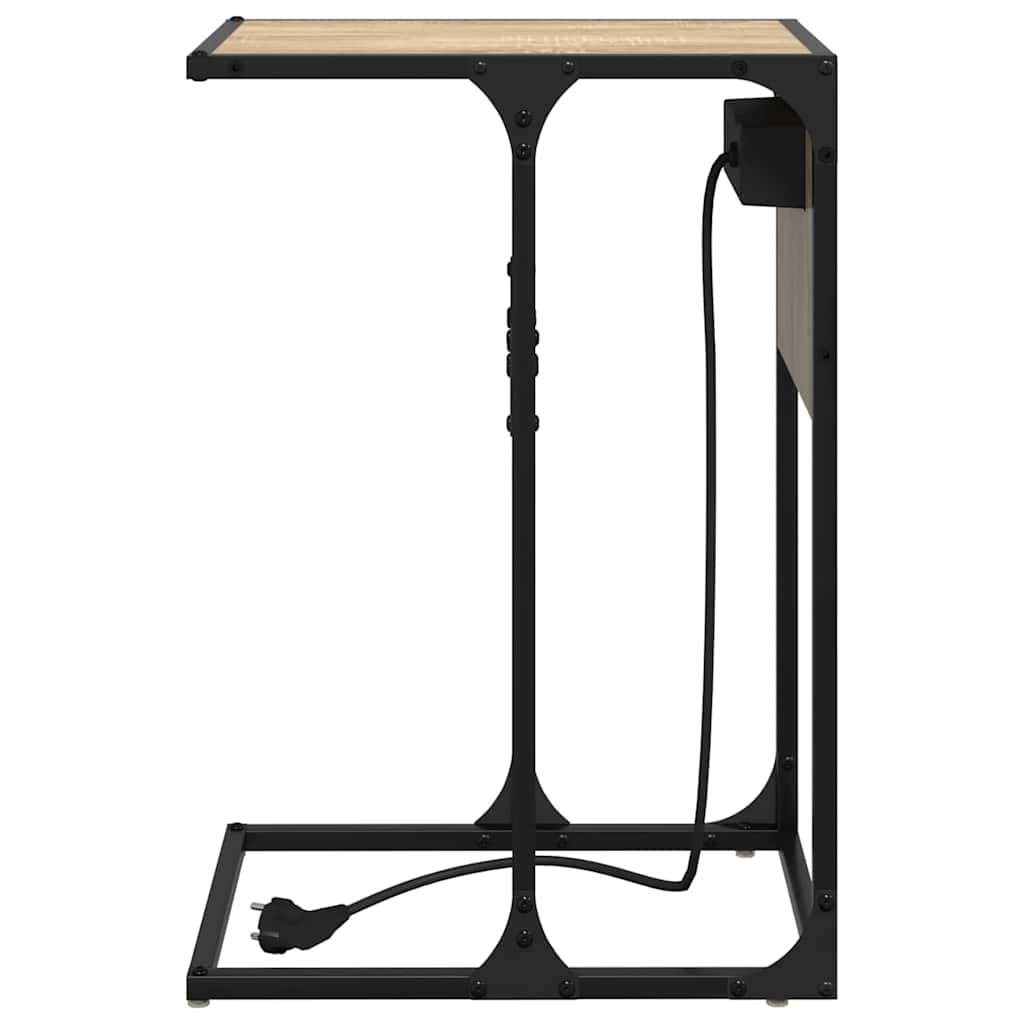 Nattbordskap Sonoma eik 41,5 x 26 x 60,5 cm Konstruert tre