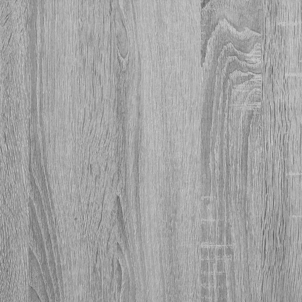 Skap med ladestasjon 61 x 46 x 67 cm Konstruert tre Grå Sonoma
