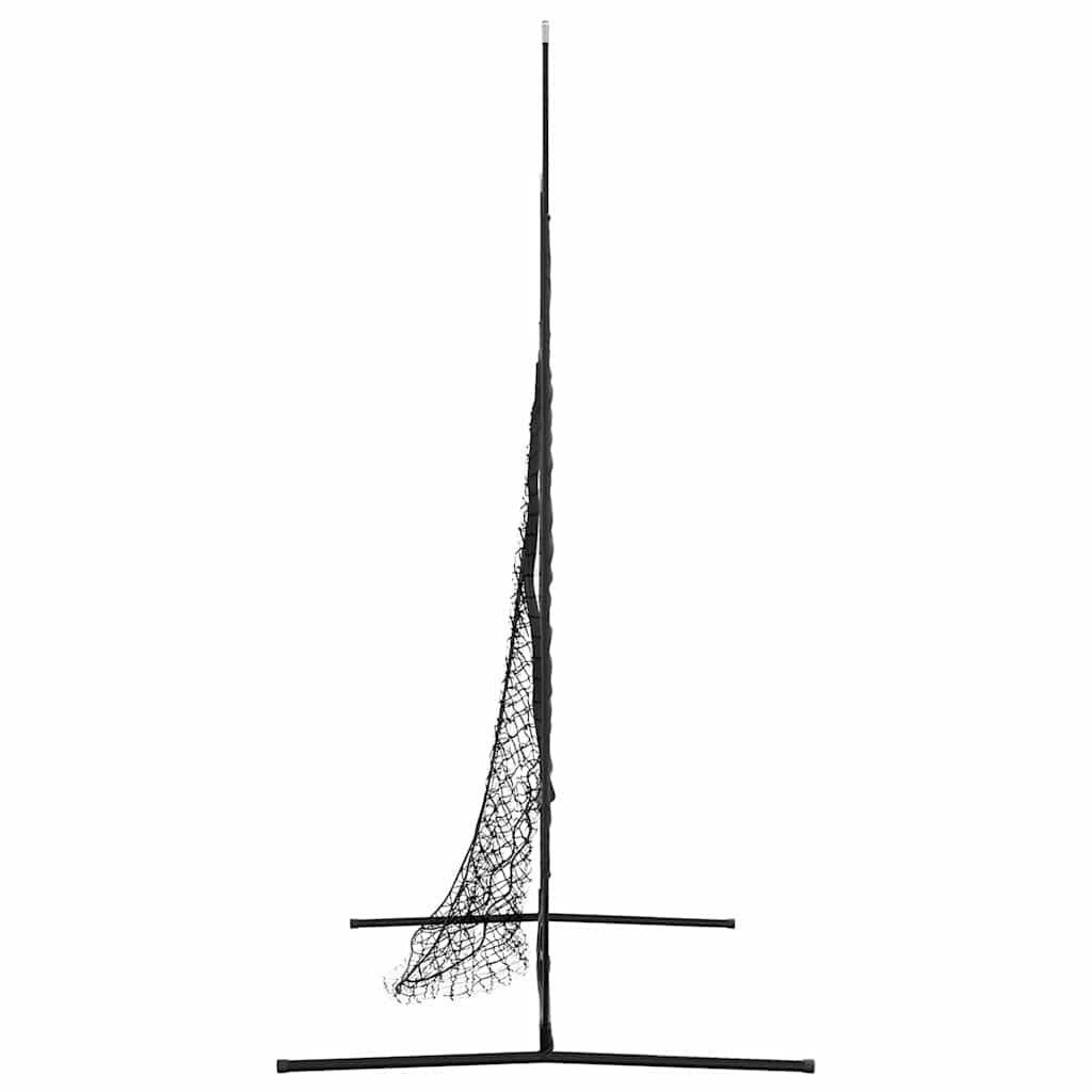 Baseball treningsnett Svart 250 x 106 x 209 cm Polyester