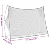 Golf Trening Hjelpemidler Svart 309 x 93 x 216 cm Polyester