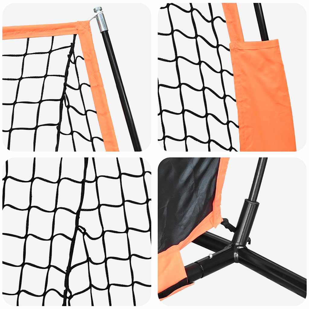 Baseball treningsnett Svart 250 x 106,5 x 210 cm Polyester