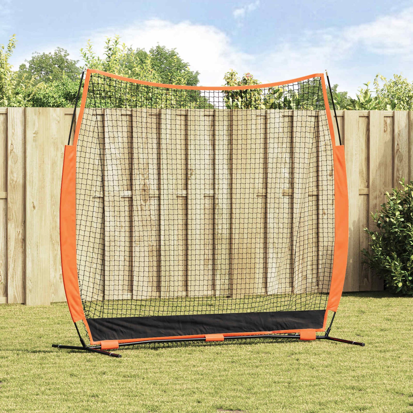 Baseball treningsnett Svart 250 x 106,5 x 210 cm Polyester
