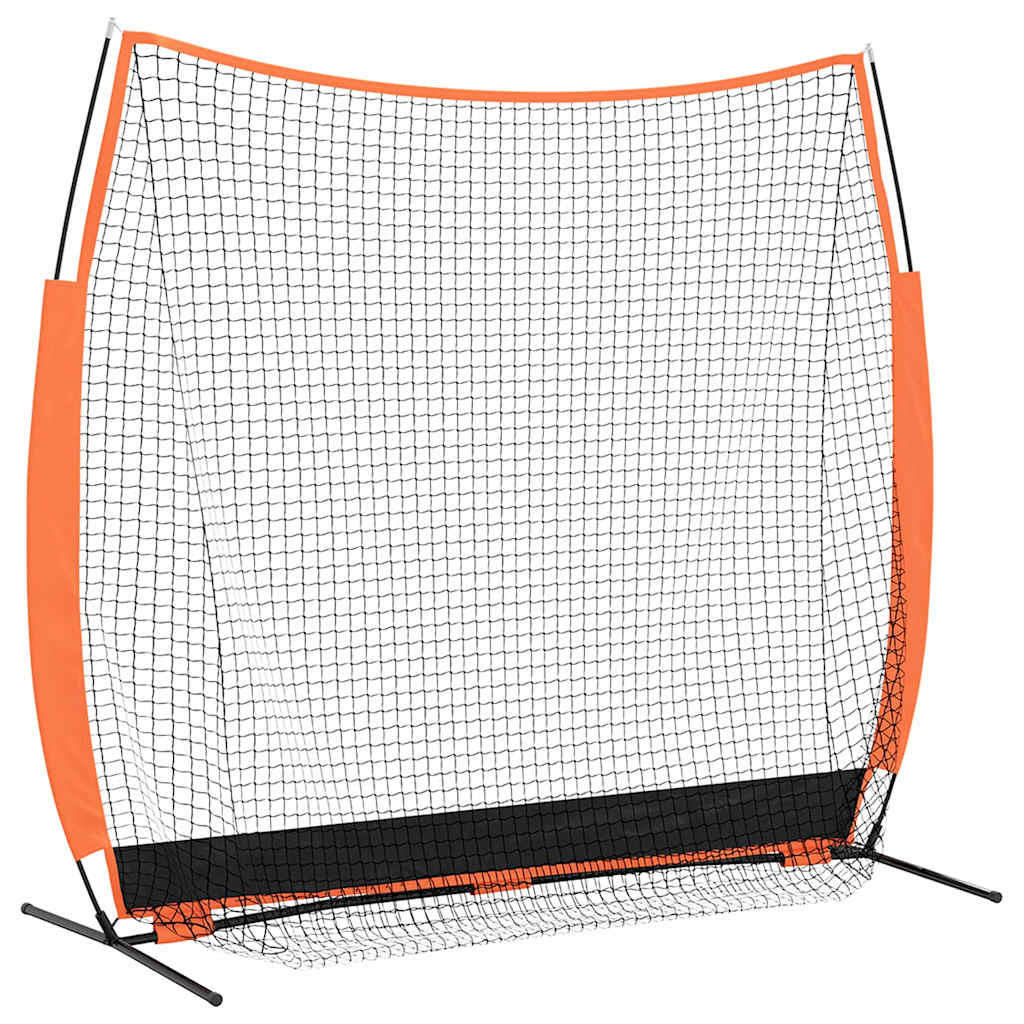 Baseball treningsnett Svart 250 x 106,5 x 210 cm Polyester