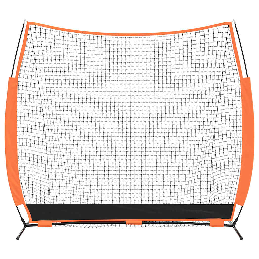 Baseball treningsnett Svart 250 x 106,5 x 210 cm Polyester