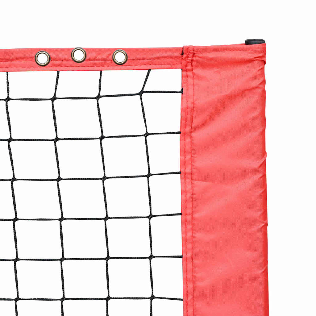 Tennis Nett Svart og Rød 396 x 92 x 87 cm Polyester