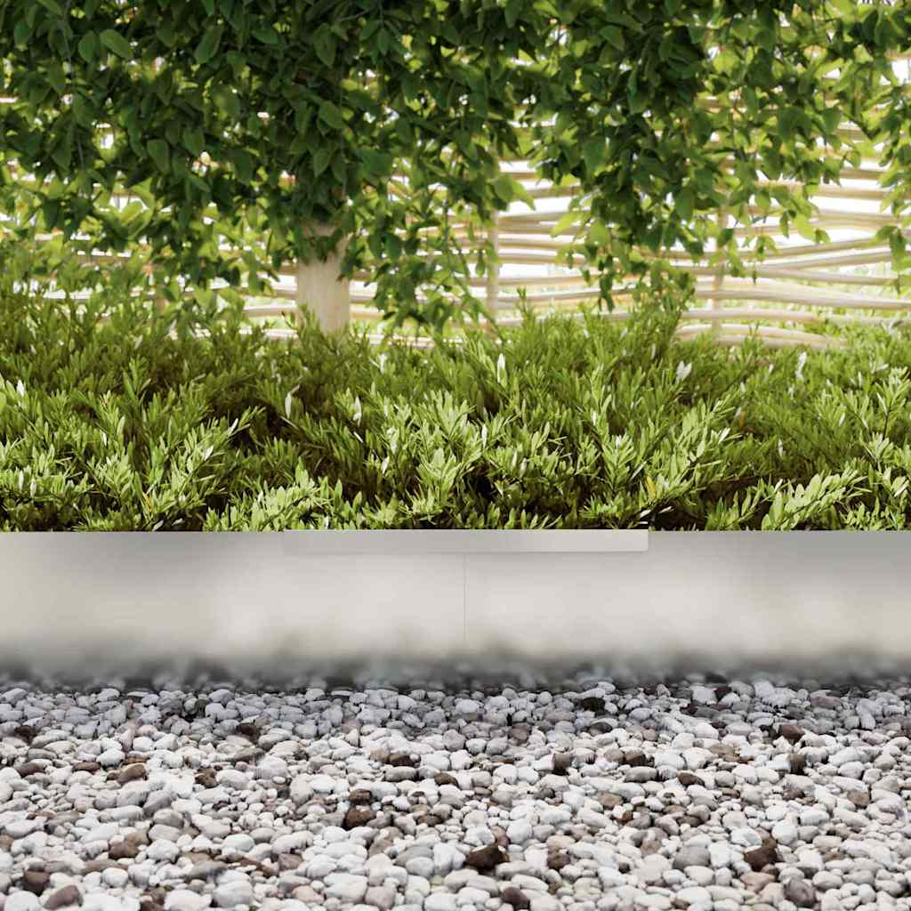 Gjerdekant sølv 450 x 0.05 x 15 cm Galvanisert Stål