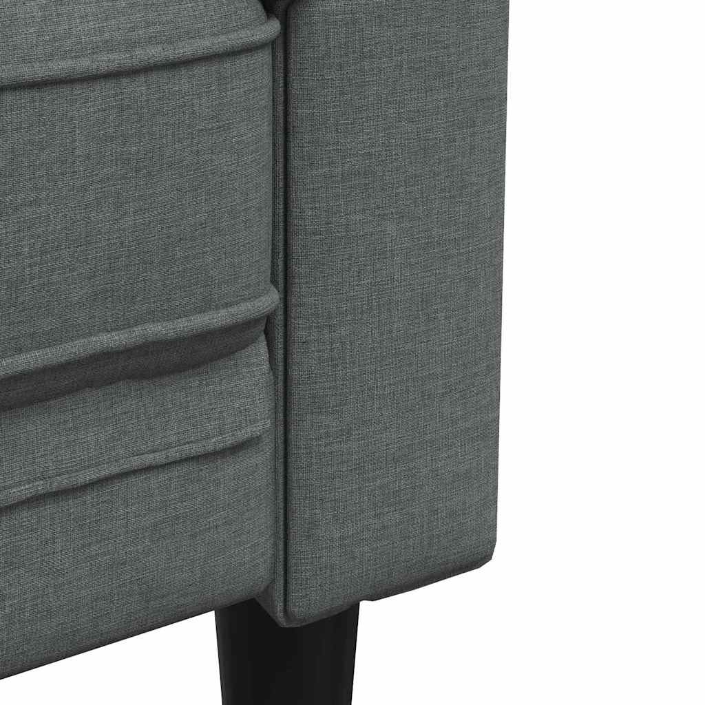 Sofa Mørkegrå 78,5 x 74,5 x 74,5 cm Polyester