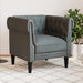 Sofa Mørkegrå 78,5 x 74,5 x 74,5 cm Polyester