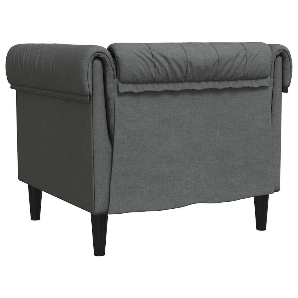 Sofa Mørkegrå 78,5 x 74,5 x 74,5 cm Polyester