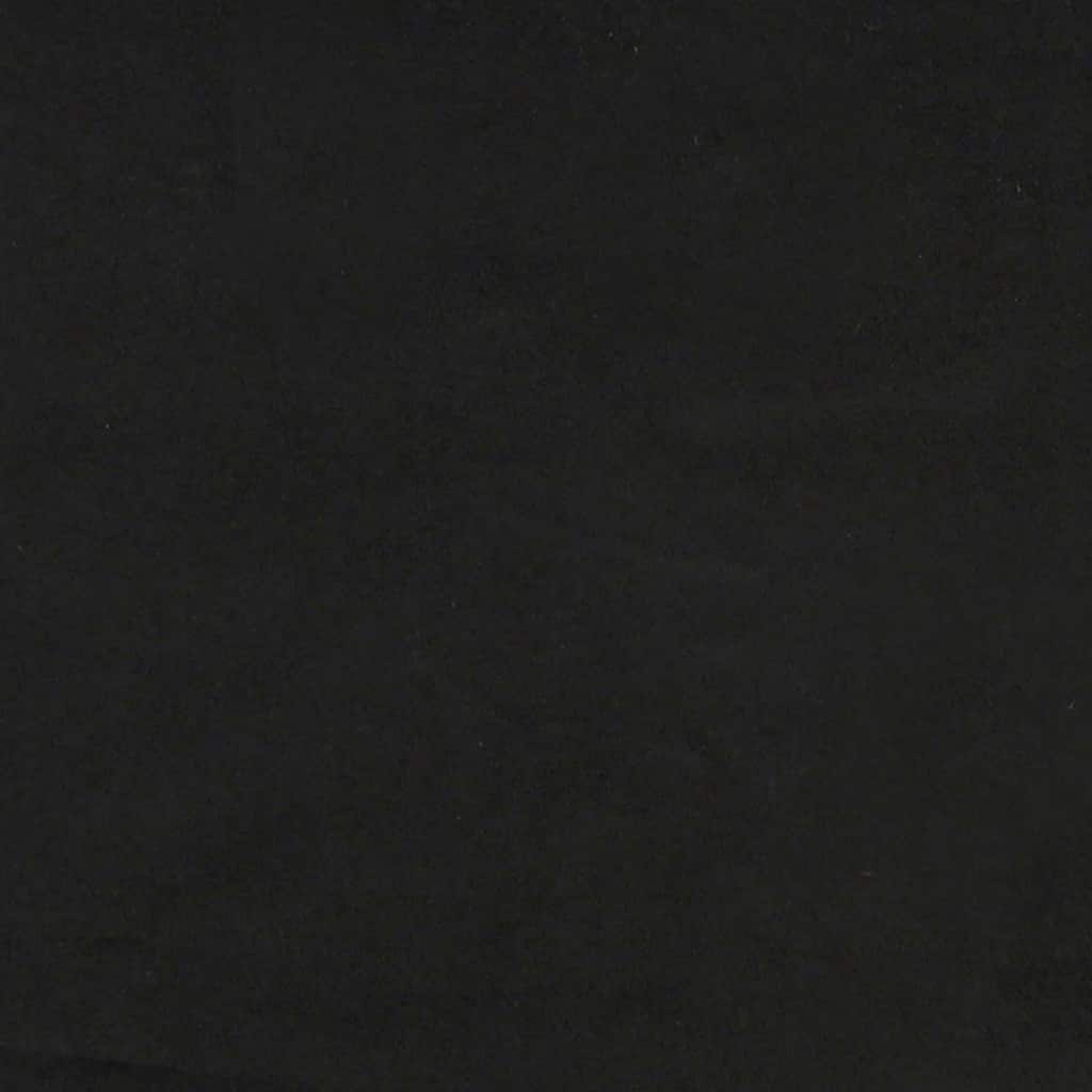 Sofa Svart 74,5 x 71 x 70,5 cm Fløyel