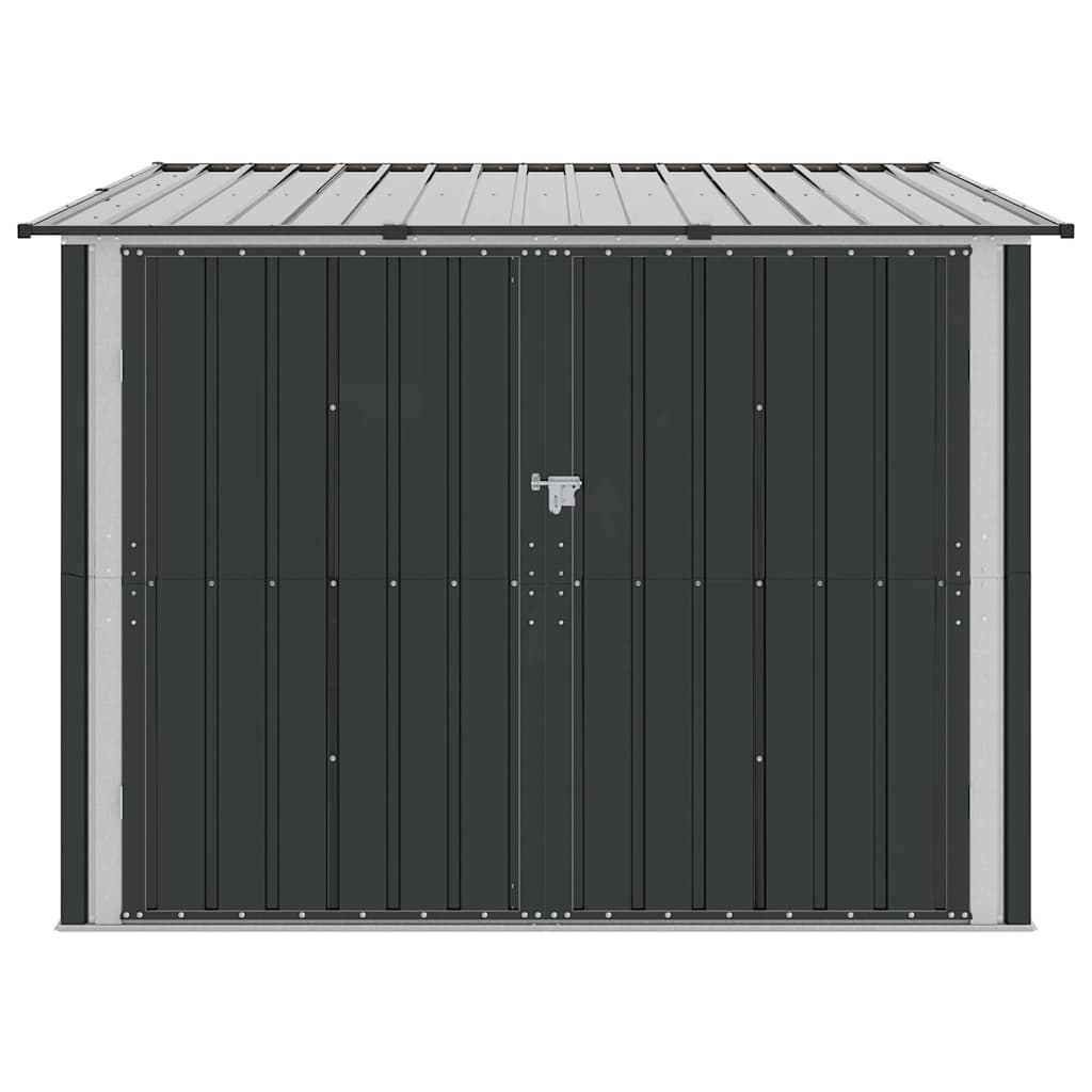 Sykkelskjul 3 pcs Antrasitt 216 x 207 x 158 cm Metall