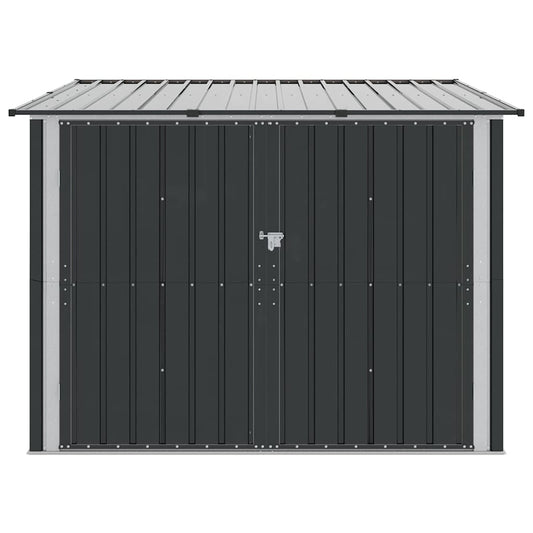 Sykkelskjul 3 pcs Antrasitt 216 x 207 x 158 cm Metall