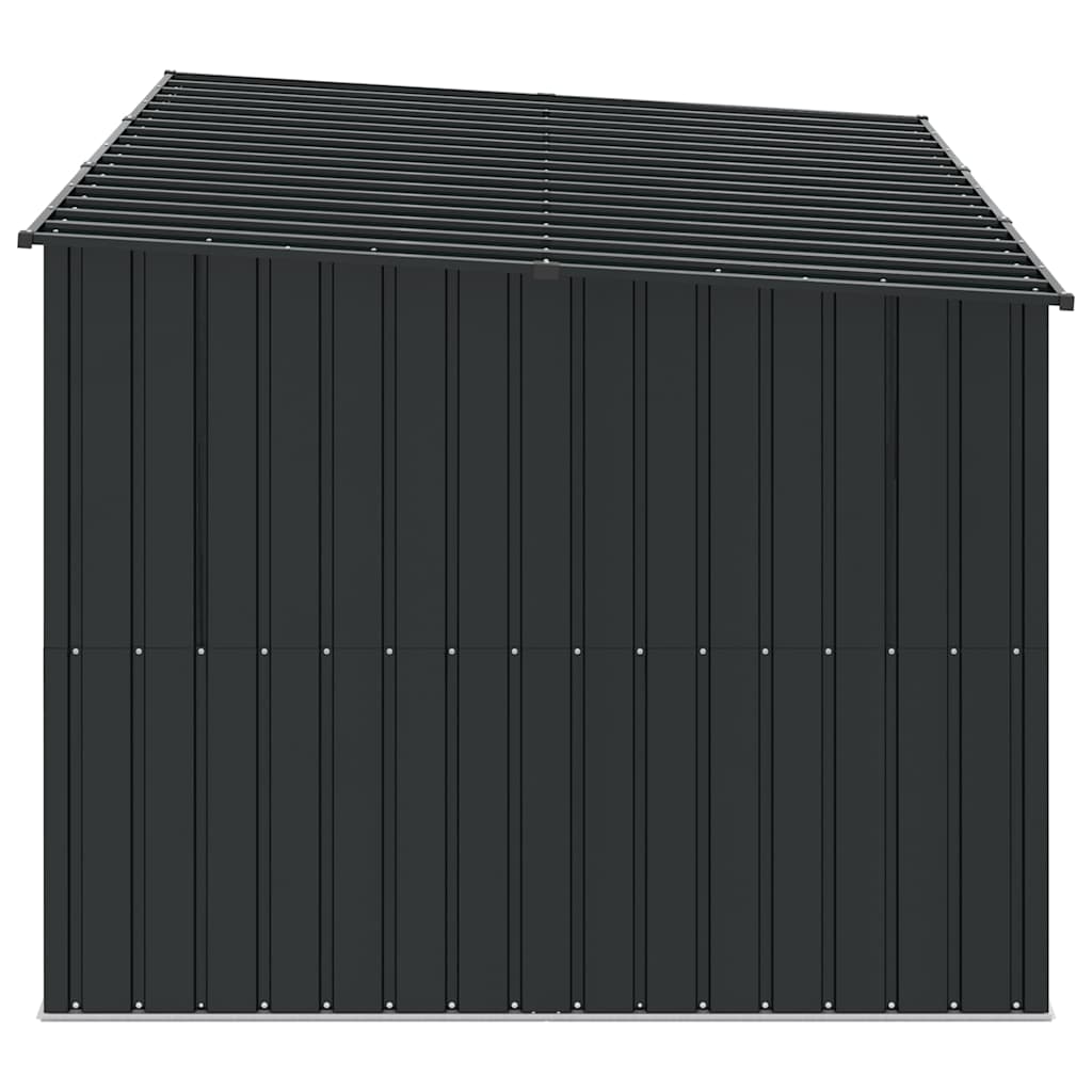 Sykkelskjul 3 pcs Antrasitt 216 x 207 x 158 cm Metall