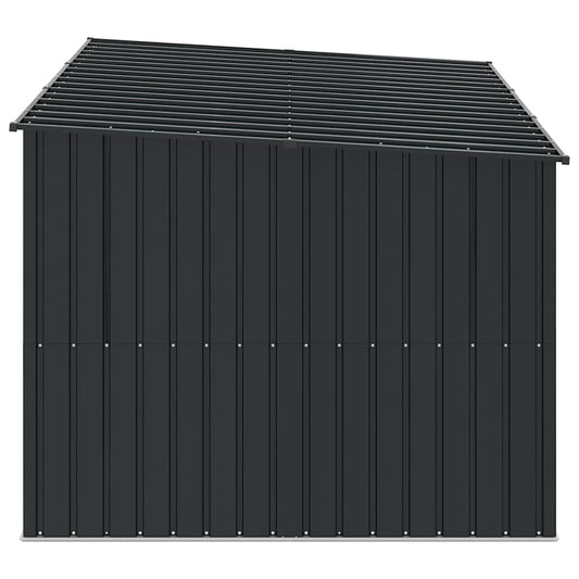 Sykkelskjul 3 pcs Antrasitt 216 x 207 x 158 cm Metall