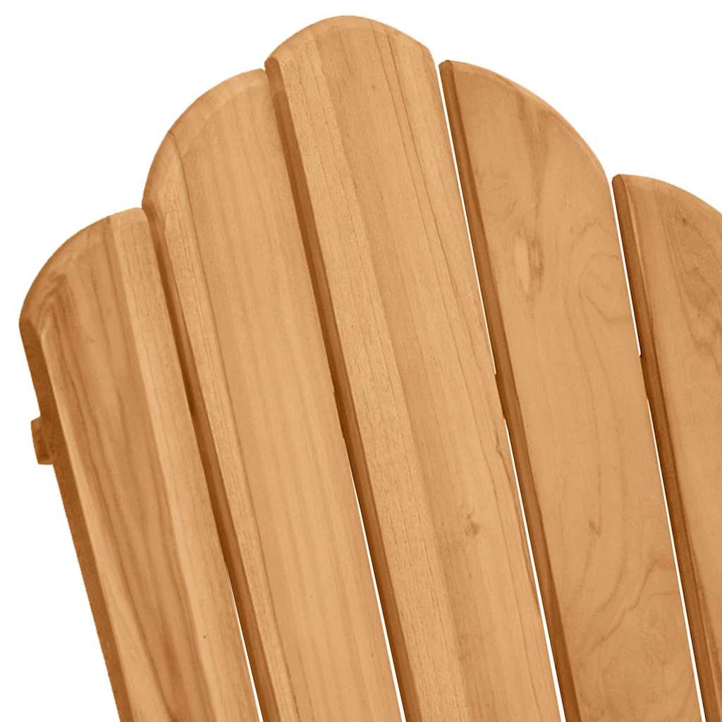 Adirondack gyngestol 2 stk. Brun Massivt teaktre