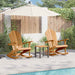 Adirondack gyngestol 2 stk. Brun Massivt teaktre