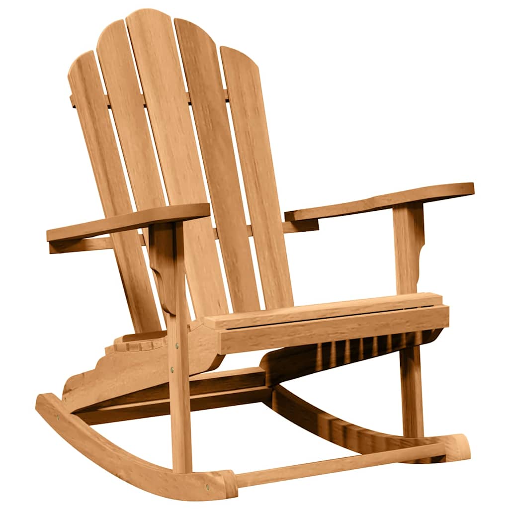 Adirondack gyngestol 2 stk. Brun Massivt teaktre
