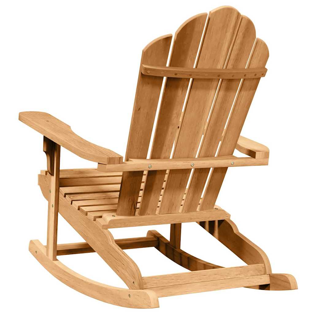 Adirondack gyngestol 2 stk. Brun Massivt teaktre