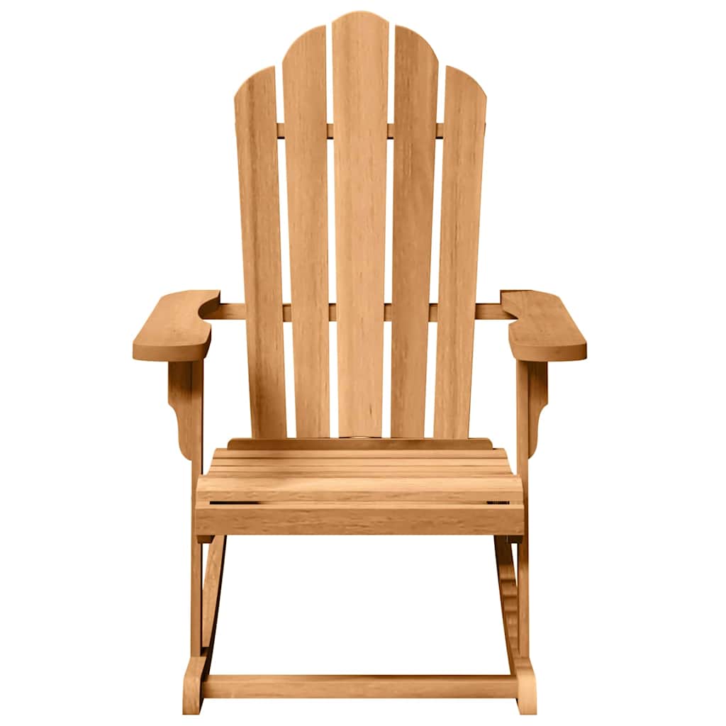 Adirondack gyngestol 2 stk. Brun Massivt teaktre