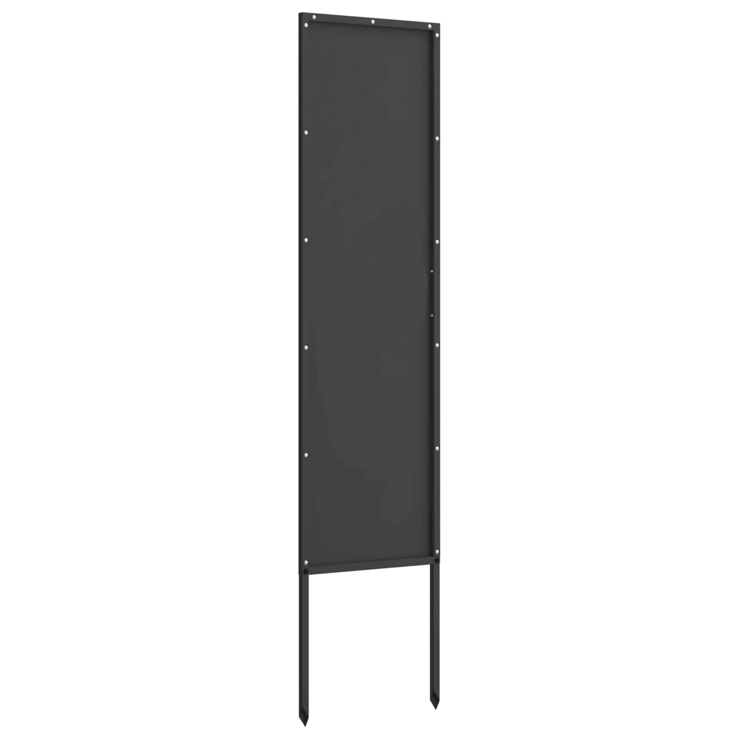 Hageprivat skjerm Fretwork Svart 32 x 140 cm Kaldvalsestål