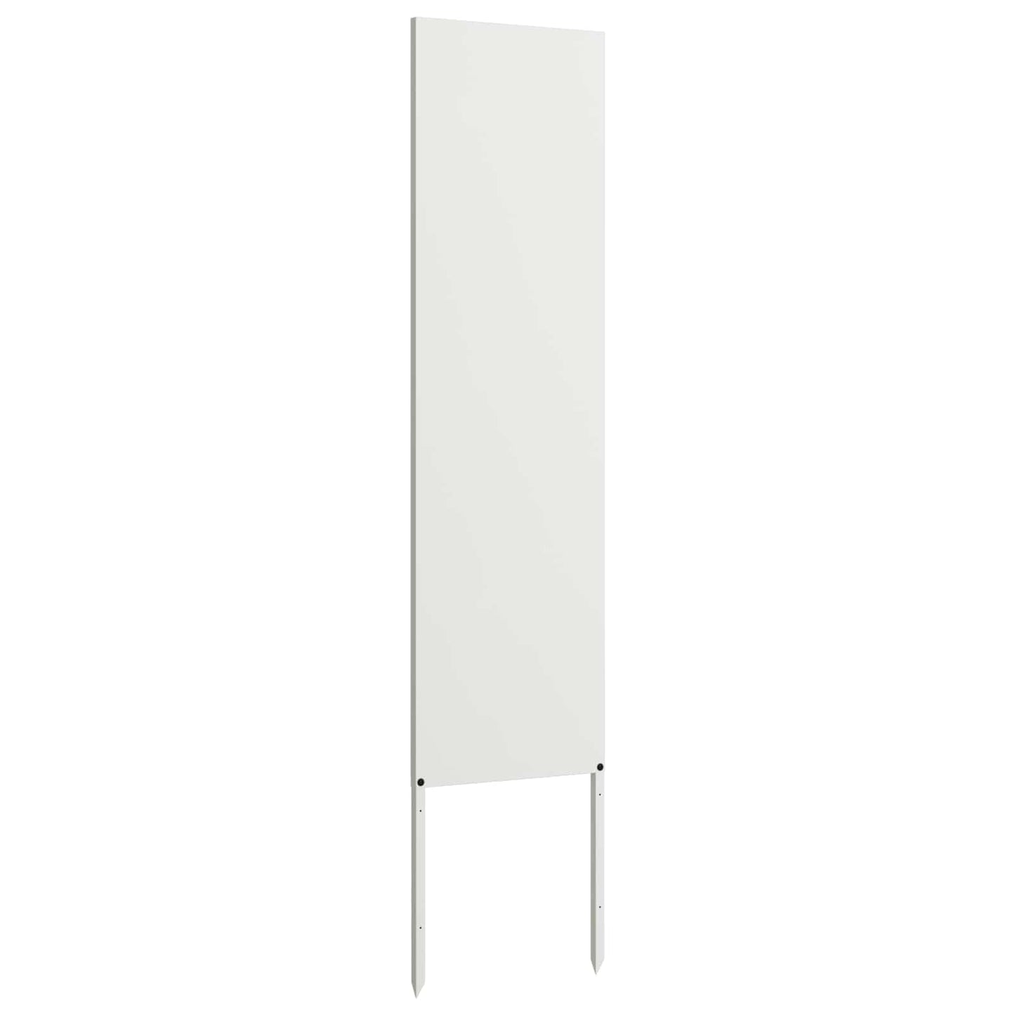 Hageprivat skjerm Fretwork Hvit 32 x 140 cm Kaldvalsestål