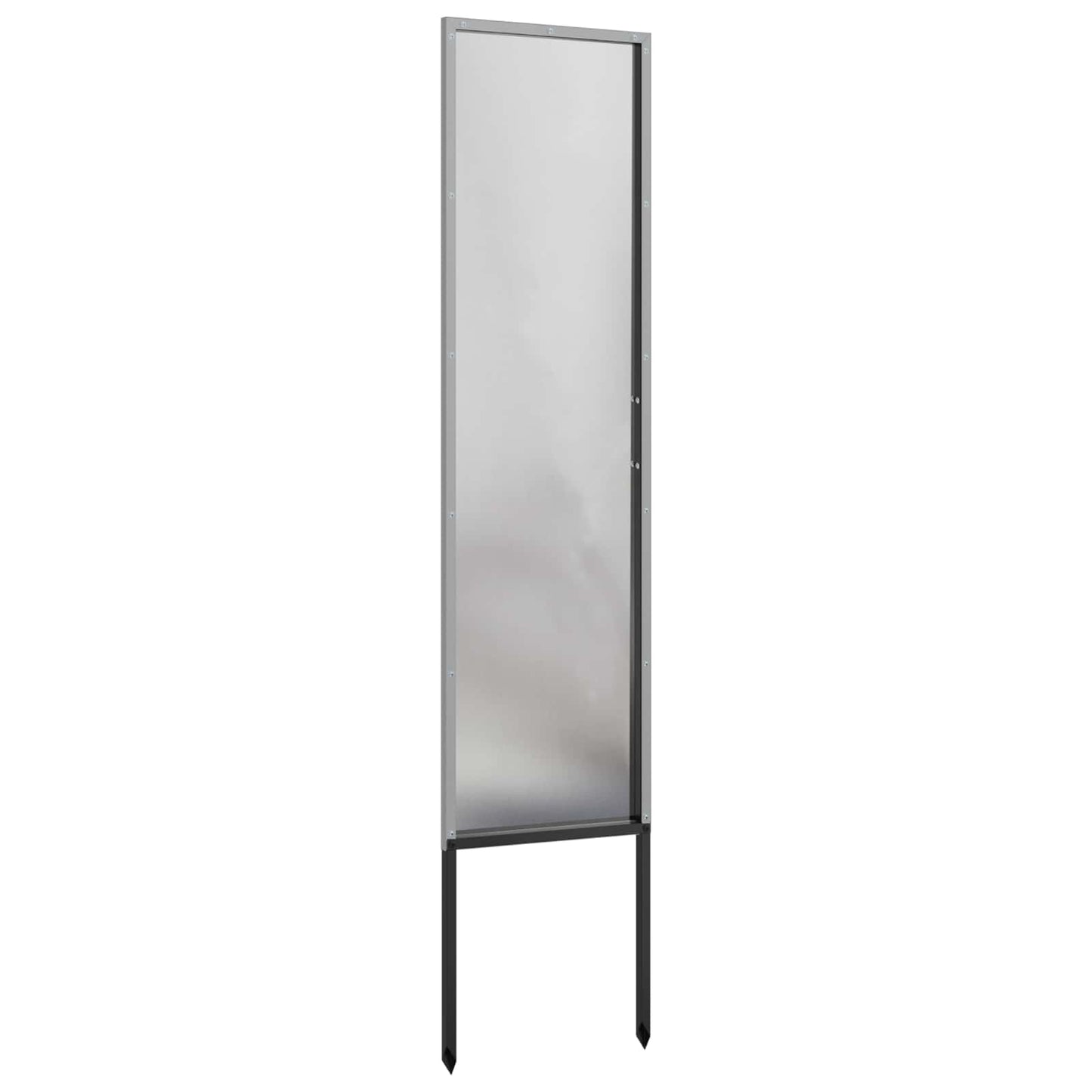 Hageprivat skjerm Fretwork sølv 32 x 140 cm Rustfritt stål