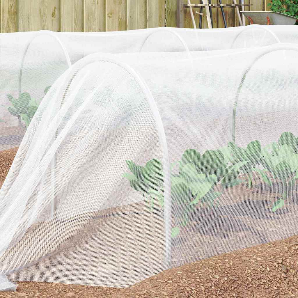 Insekt Nett Hvit 2 x 5 m Polyethylen