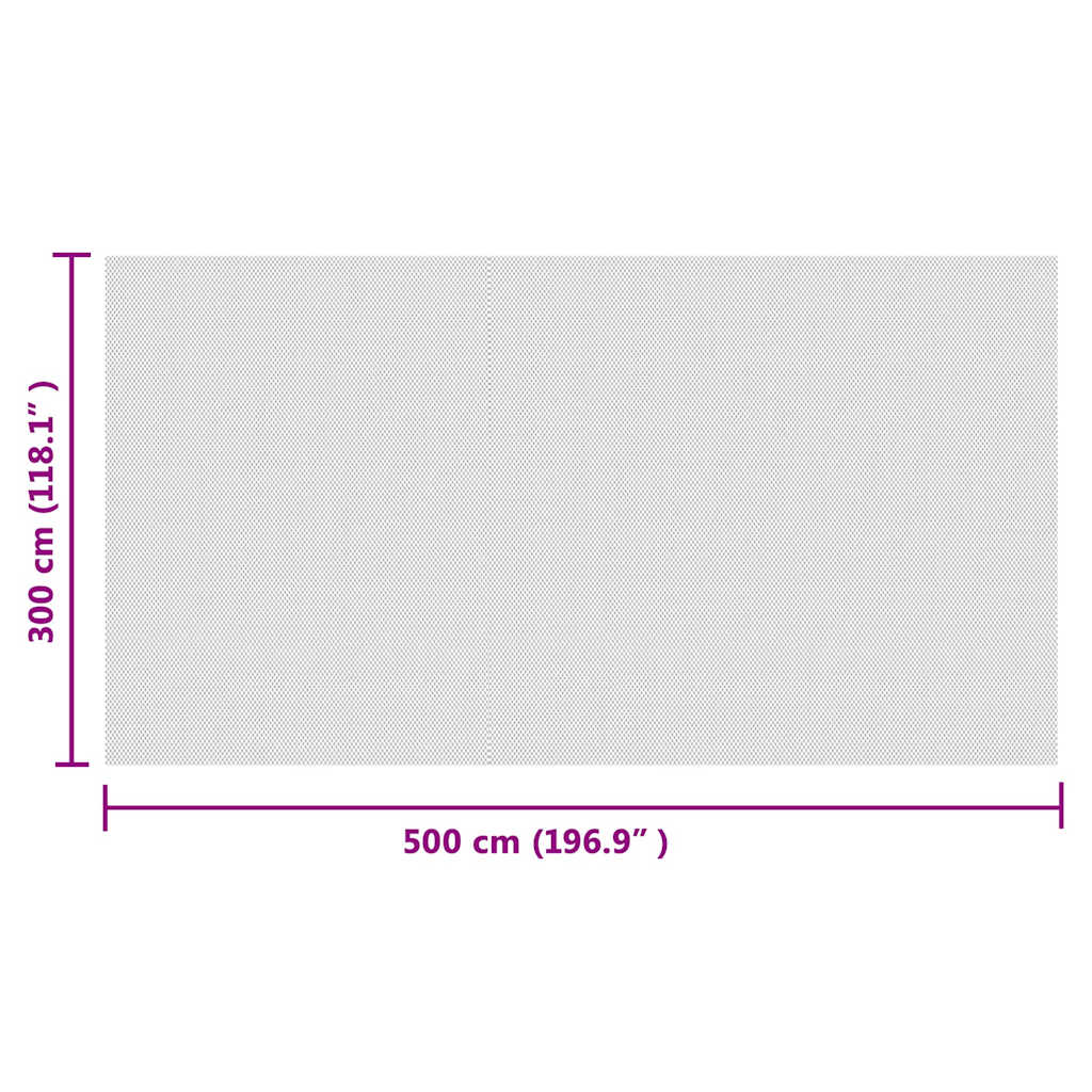 Insekt Nett Hvit 3 x 5 m Polyethylen