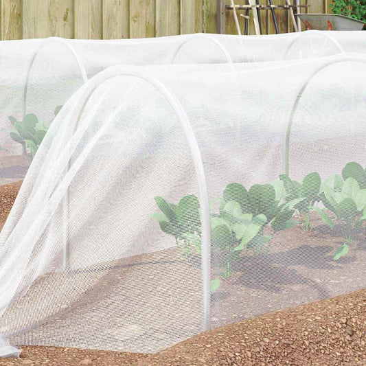 Insekt Nett Hvit 3 x 25 m Polyethylen