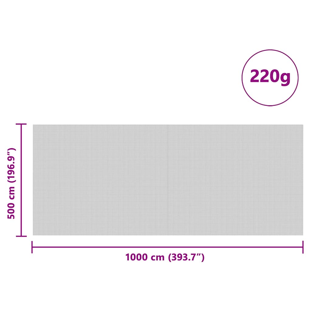Silotrekk grønn 10 x 5 m HDPE