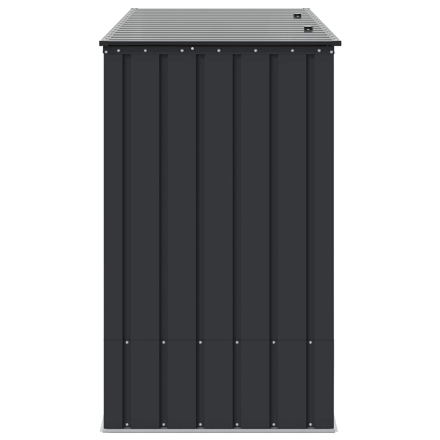 Hage Lagringsboks Svart 214 x 82 x 132 cm Stål