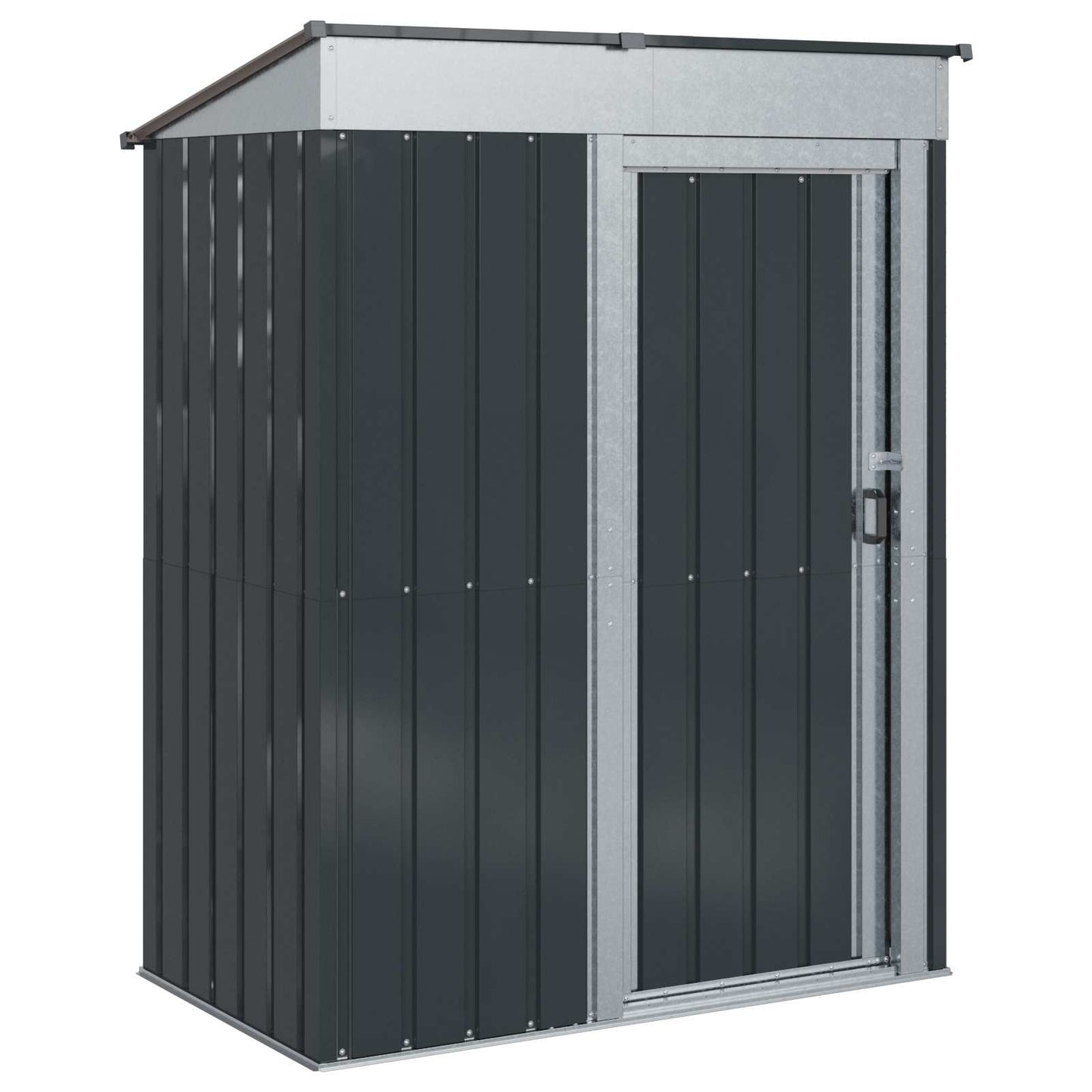 Hageskur Antrasitt 137 x 81 x 180 cm Metall
