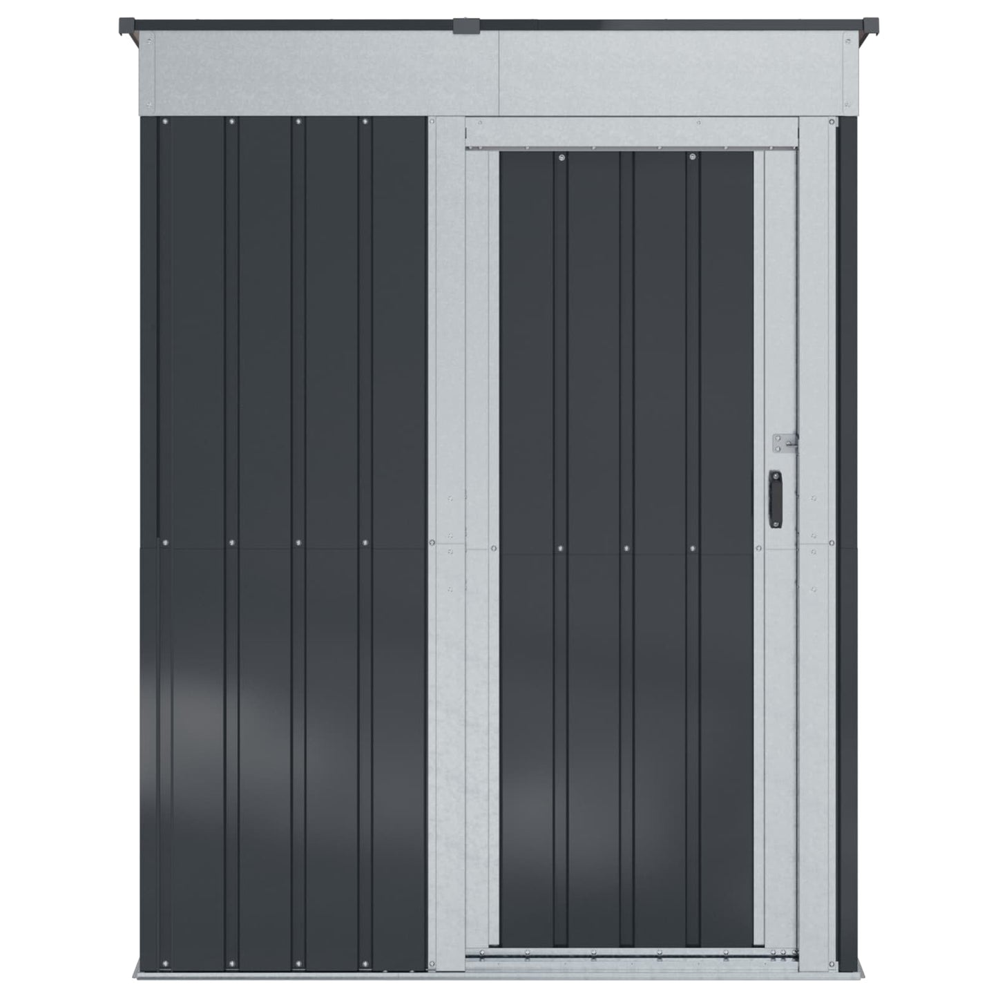 Hageskur Antrasitt 137 x 81 x 180 cm Metall