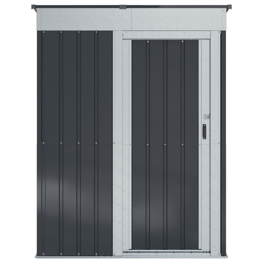 Hageskur Antrasitt 137 x 81 x 180 cm Metall