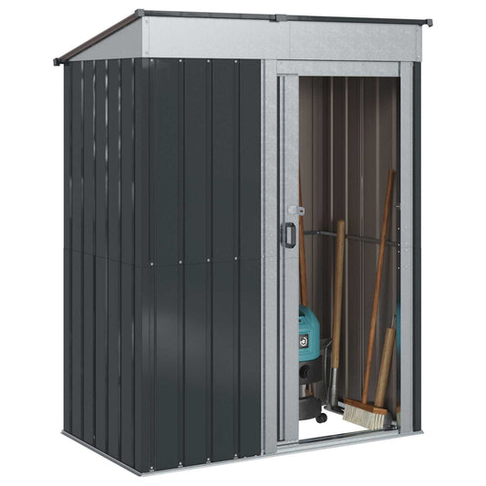 Hageskur Antrasitt 137 x 81 x 180 cm Metall