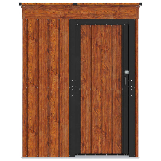 Hageskur Brun 137 x 81 x 180 cm Metall