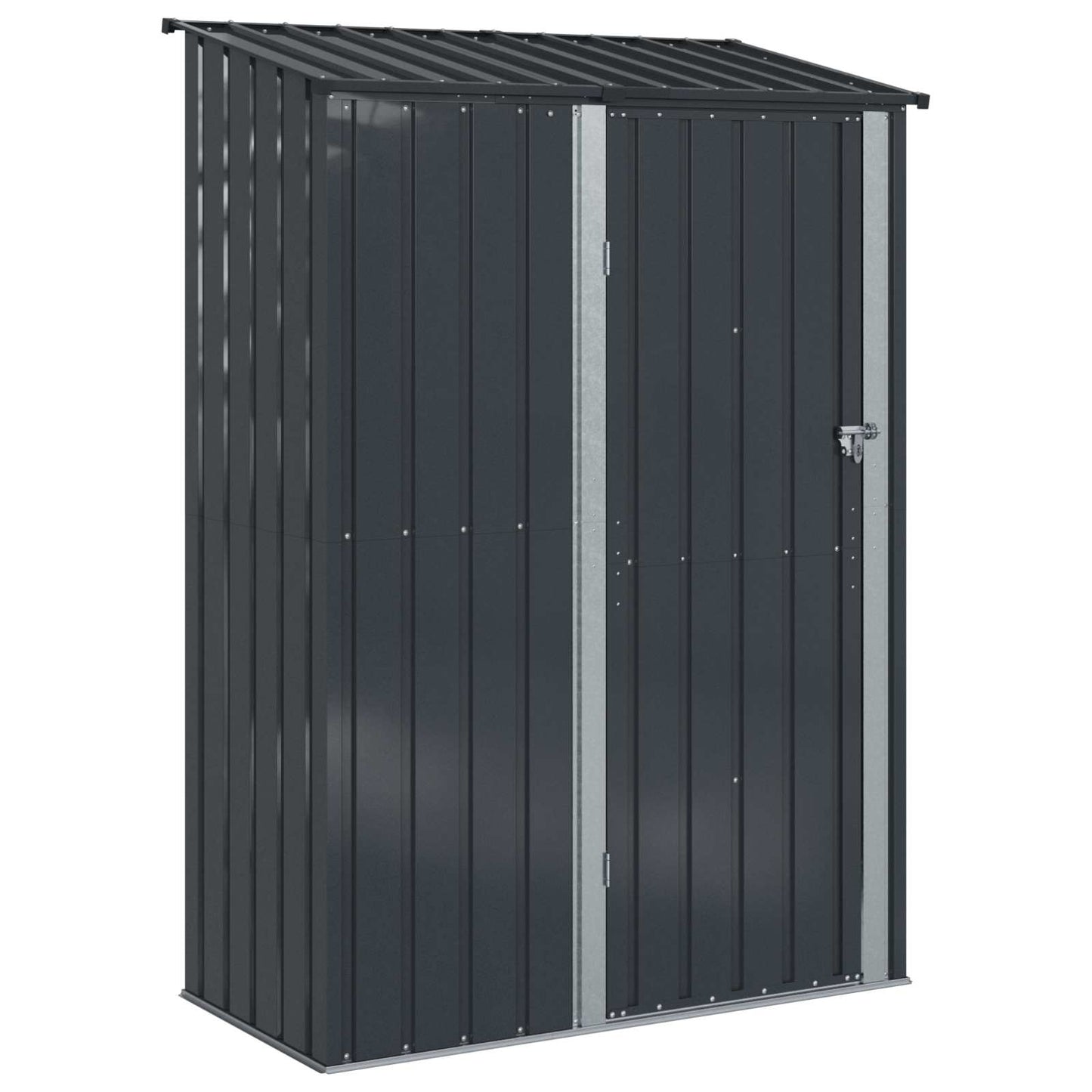 Hageskur Antrasitt 140,5 x 74 x 200 cm Metall