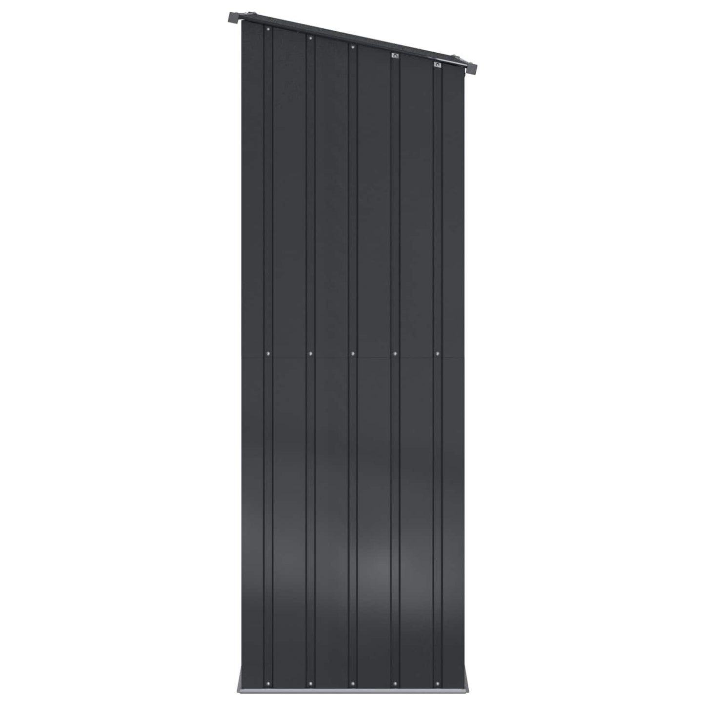 Hageskur Antrasitt 140,5 x 74 x 200 cm Metall