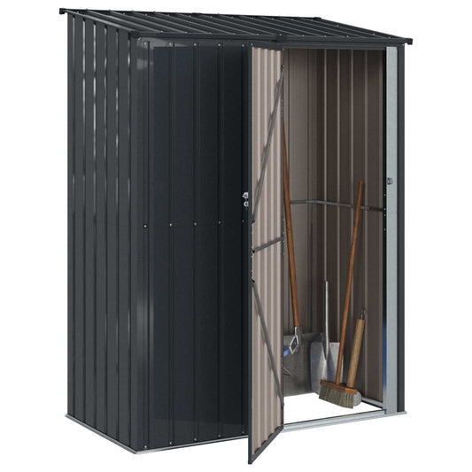 Hageskur Antrasitt 153,5 x 86 x 200 cm Metall
