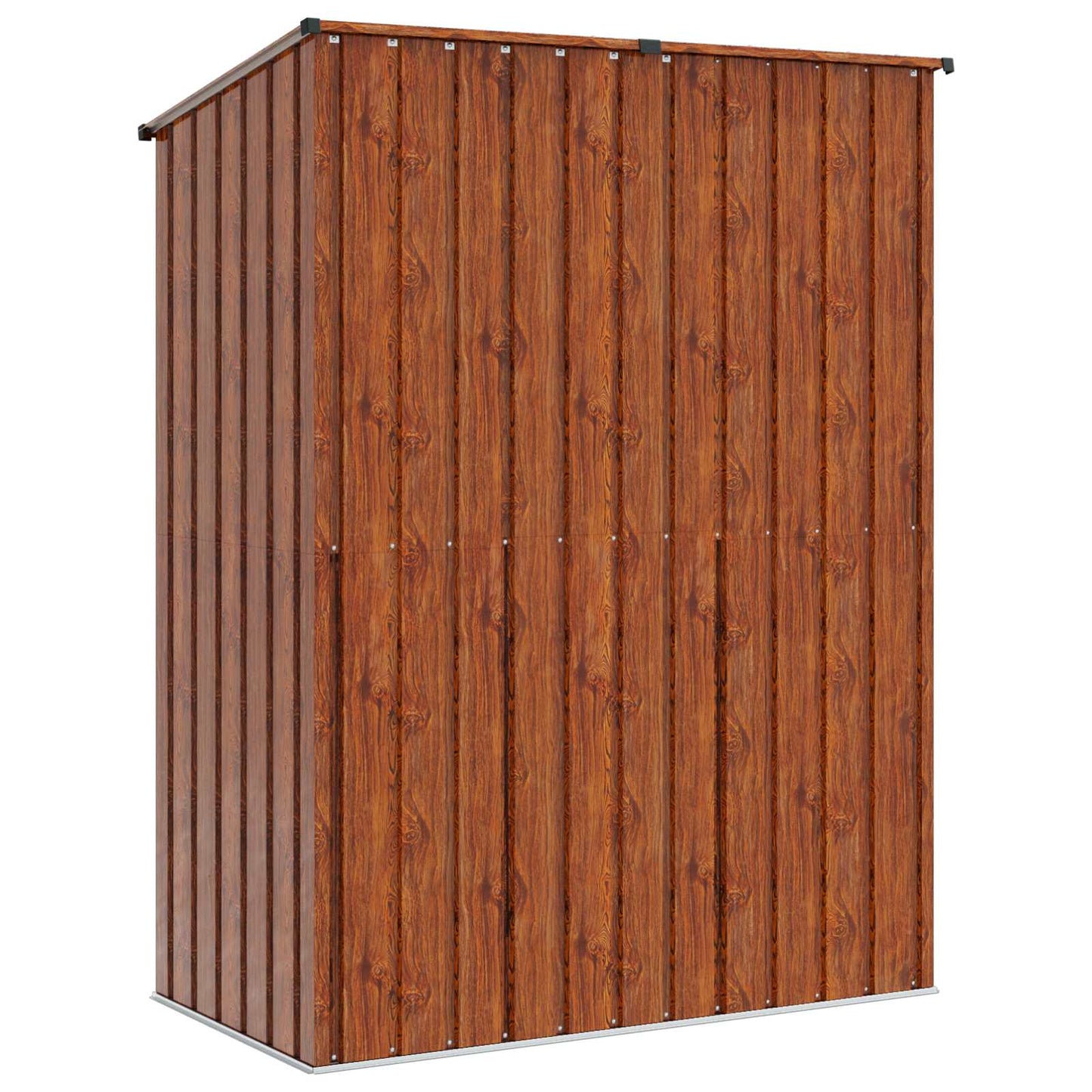 Hageskur Brun 153,5 x 86 x 200 cm Metall